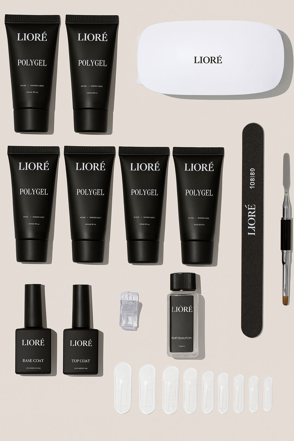 Polygel Starter Set | 3+3 free colors